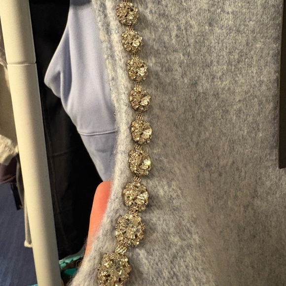 NWT House of Harlow 1960 Light blue rhinestone Tank Top - Picture 5 of 7